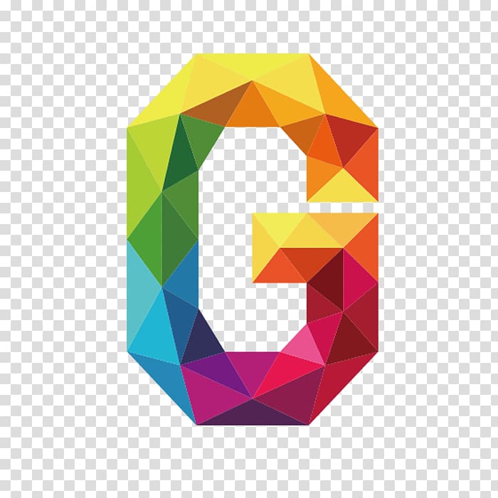 colorful letters g transparent background PNG clipart