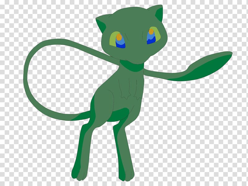 Cat Mew Pokémon , dazzling aura transparent background PNG clipart