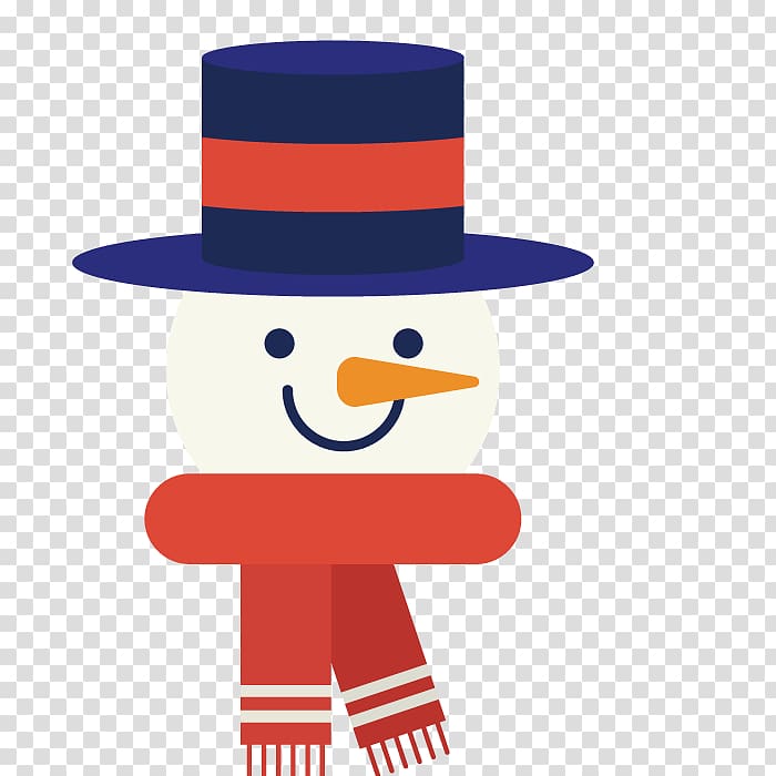 Christmas, Winter Snowman Art transparent background PNG clipart