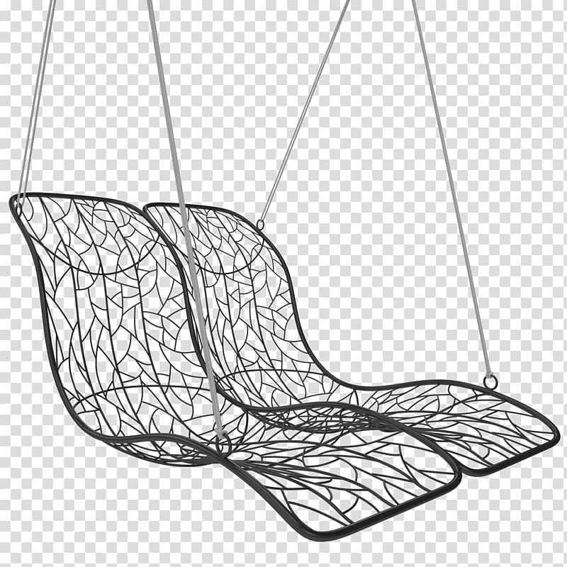 Eames Lounge Chair Furniture Daybed Recliner, hanging Chair transparent background PNG clipart