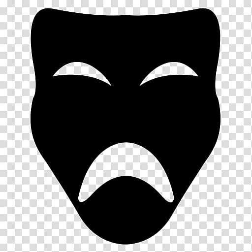 Smile Mask Theatre Face, theater mask transparent background PNG clipart