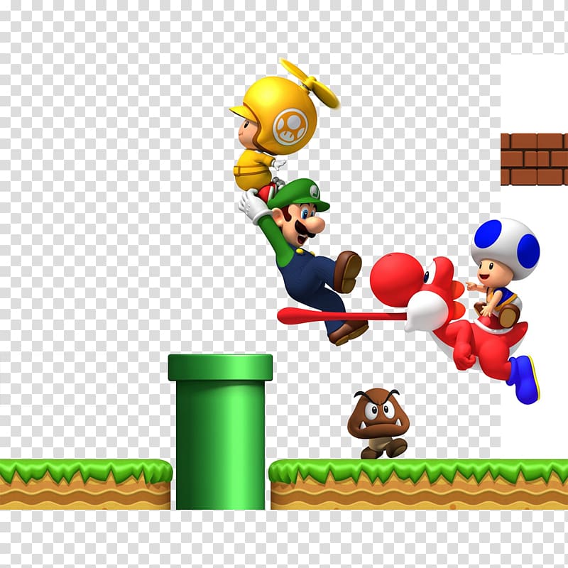 New Super Mario Bros. U Mario & Yoshi New Super Mario Bros. U PNG, Clipart,  Amp