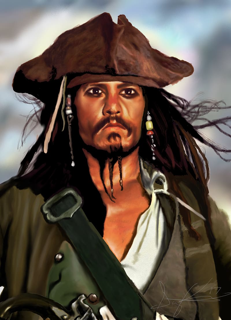 Johnny Depp Jack Sparrow Pirates of the Caribbean: The Curse of the Black Pearl, sparrow transparent background PNG clipart