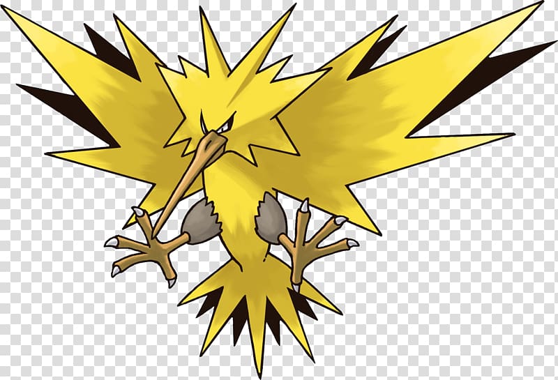 Pokémon GO Pokémon FireRed and LeafGreen Zapdos Moltres, Pokemon transparent background PNG clipart