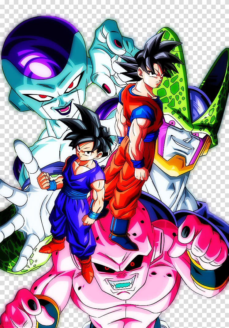 Goku Majin Buu Frieza Gohan Vegeta, goku transparent background PNG clipart  | HiClipart