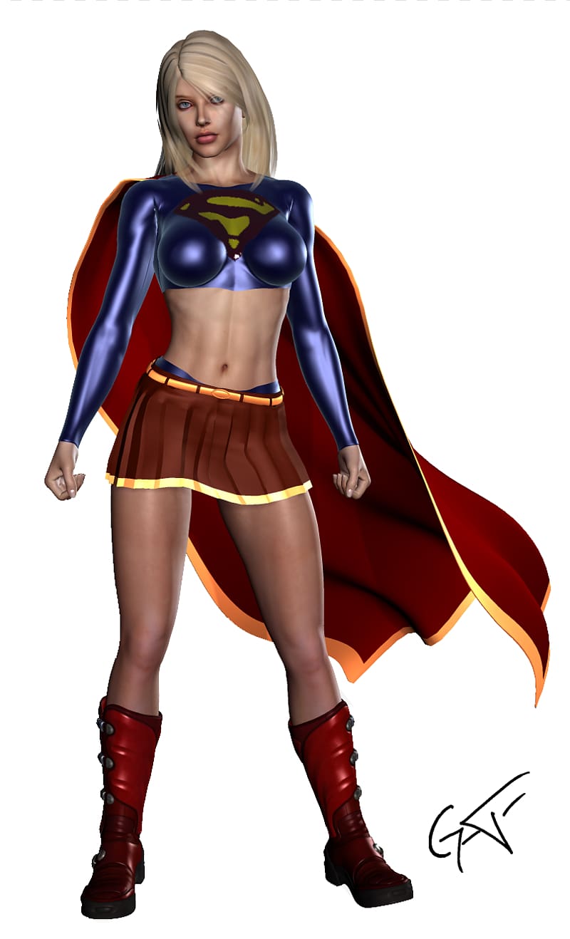 Superman Supergirl Power Girl Christopher Reeve Rendering, superhero transparent background PNG clipart