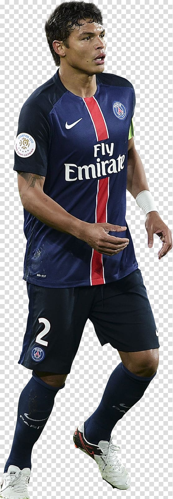 Team sport T-shirt Outerwear, Thiago Silva transparent background PNG clipart