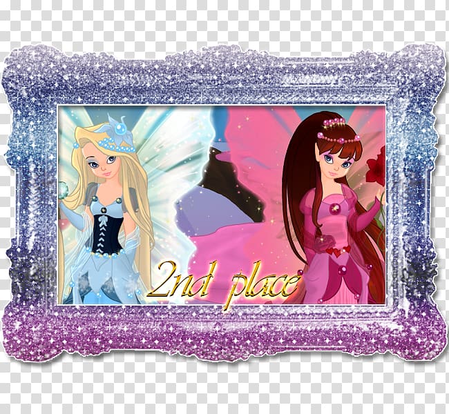 Frames Barbie, second place transparent background PNG clipart