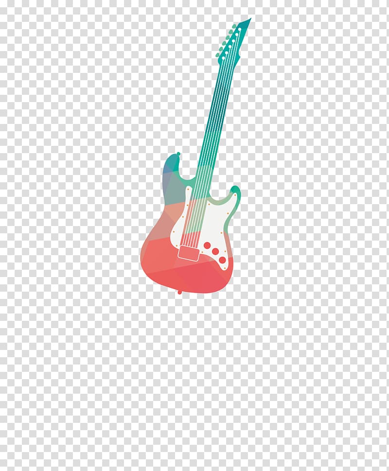 Fort Lauderdale Beach Electric guitar, hand drawn electric guitar transparent background PNG clipart