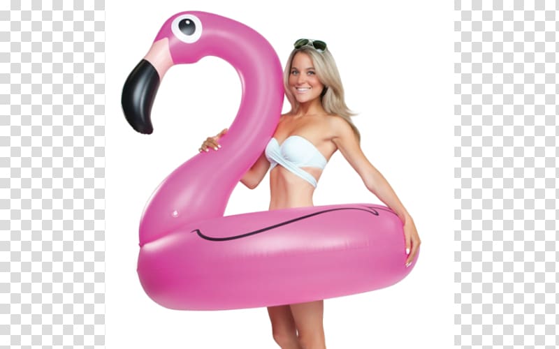 Inflatable Swimming pool Flamingo Swim ring Float, flamingo transparent background PNG clipart