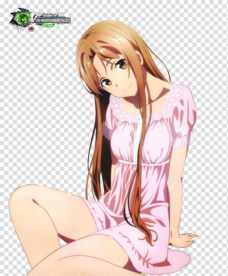 Human hair color Limb Long hair Arm, asuna transparent background PNG clipart