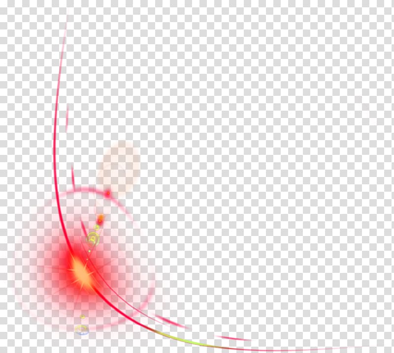 Light Aperture Ray, Flowing red light effect transparent background PNG clipart