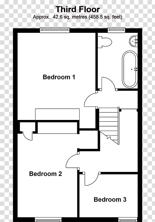Floor plan Terraced house Apartment, house transparent background PNG clipart