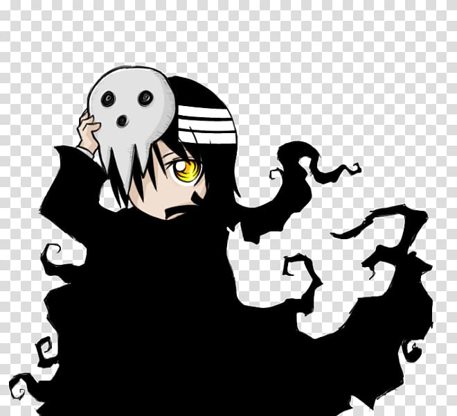 Death the Kid Soul Eater Black Star Anime, soul eater transparent background PNG clipart