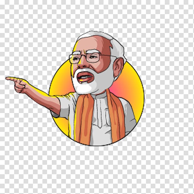 pointing Narendra Modi illustration, Narendra Modi Prime Minister of India, modi transparent background PNG clipart