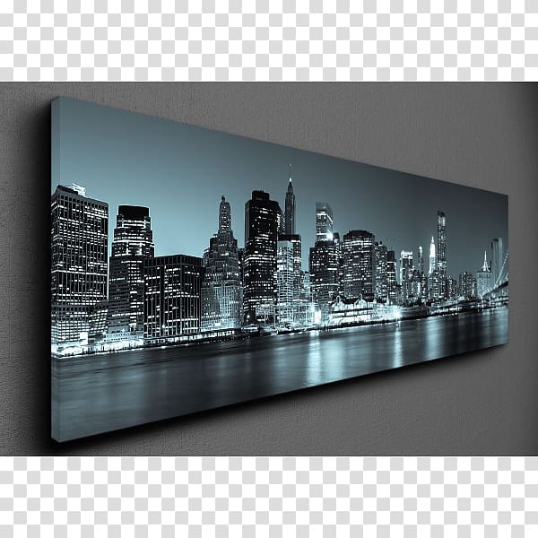 Manhattan Skyline , panorama transparent background PNG clipart