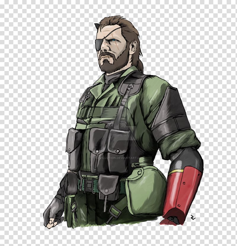 Metal Gear Solid V: The Phantom Pain Big Boss Venom Snake, snake metal gear solid transparent background PNG clipart