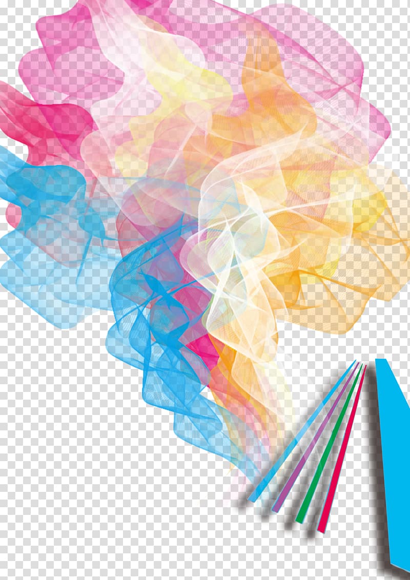 multicolored smoke illustration, Haze No, Geometric color smoke background transparent background PNG clipart