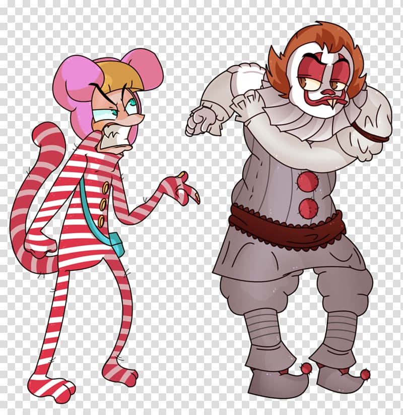 Drawing Bendy and the Ink Machine, pennywise the clown transparent background PNG clipart
