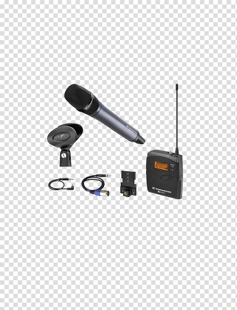 Wireless microphone Sennheiser EW 100-ENG-G3 Wireless microphone, microphone transparent background PNG clipart