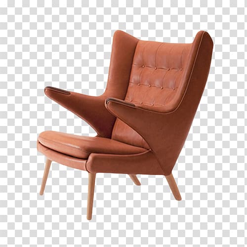 Eames Lounge Chair Table Furniture Wing chair, Armrest chair transparent background PNG clipart