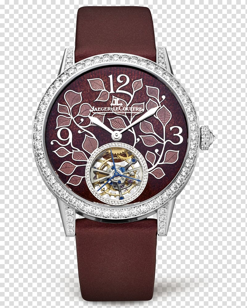 Automatic watch Jaeger-LeCoultre Chronograph Bulova, Jaeger-LeCoultre watches female form carved brown transparent background PNG clipart