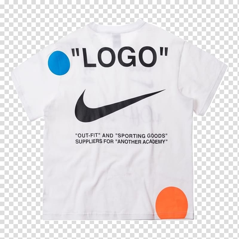 T-shirt Off-White Brand Product design Logo, T-shirt transparent ...