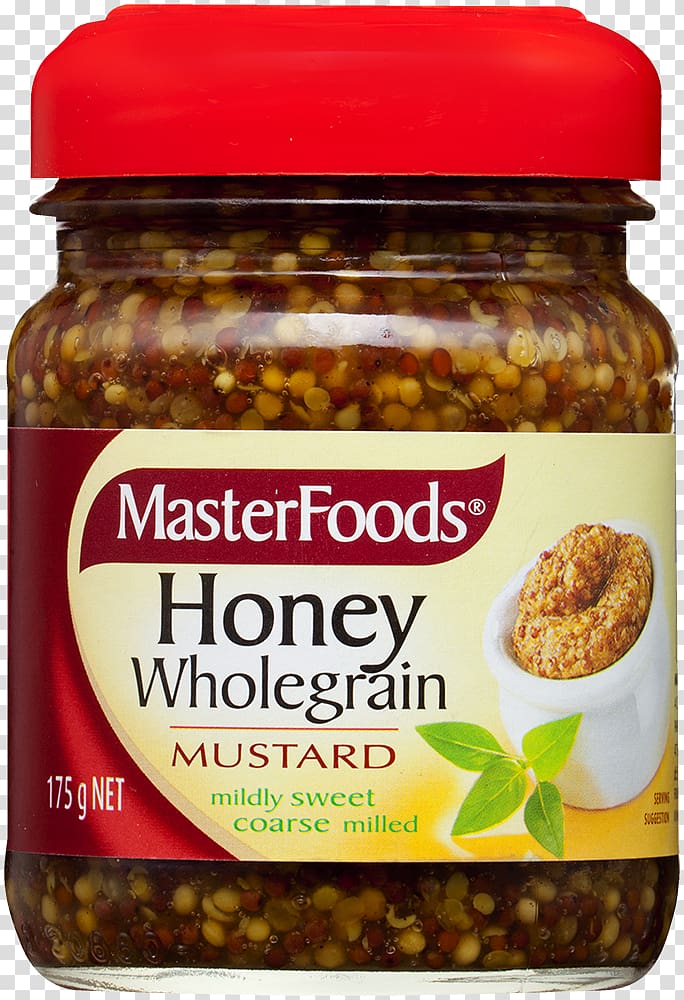 Condiment Wholegrain mustard Vegetarian cuisine Cream, honey transparent background PNG clipart