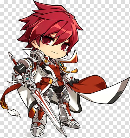 Elsword Chibi Knight Drawing Emperor, Chibi transparent background PNG clipart