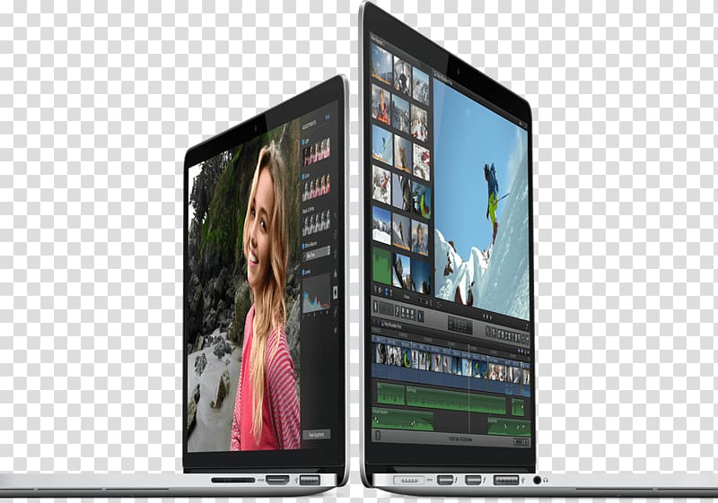 MacBook Pro MacBook Air Apple Retina Display, supermarket promotional duitou transparent background PNG clipart