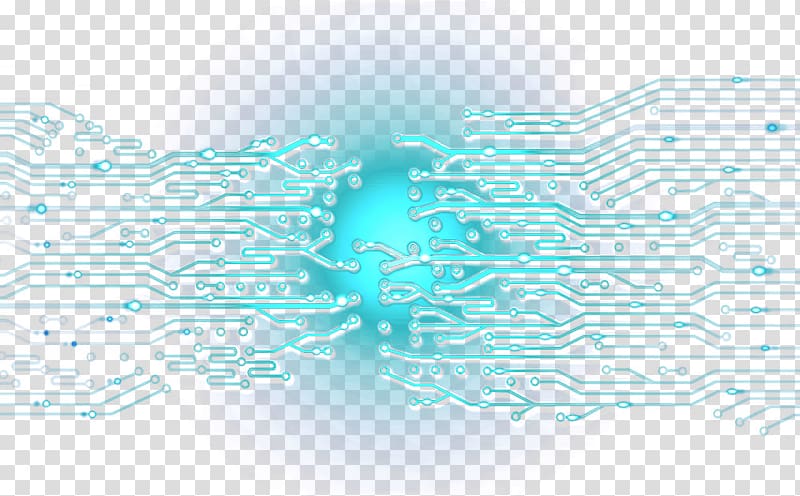 Line Graphic design Angle Blue, Green Technology chip transparent background PNG clipart