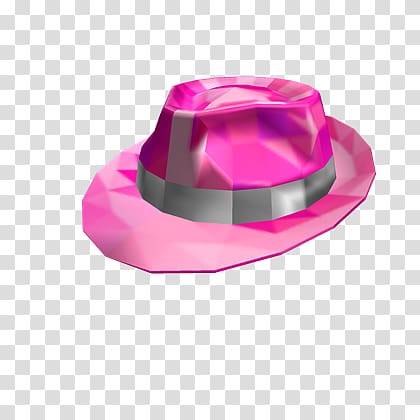 Hat Roblox Pink Youtube Fedora Hat Transparent Background Png