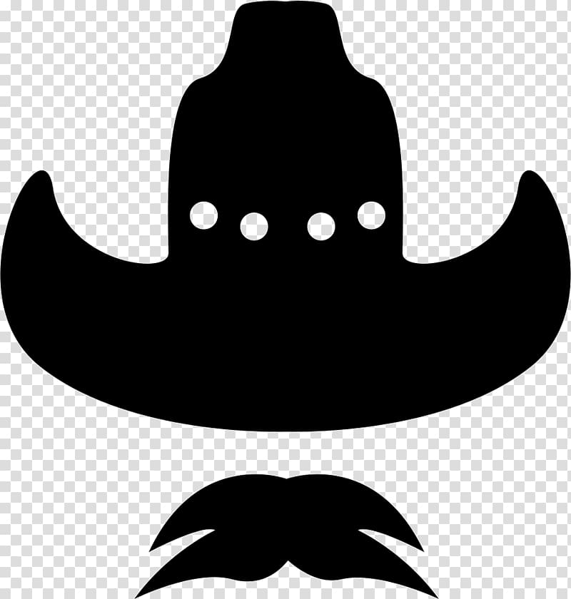 Facial hair Cowboy hat Beard, Mustache transparent background PNG clipart