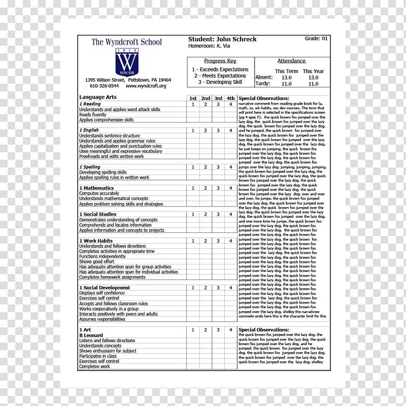 Report card Student Template Résumé School, student transparent background PNG clipart