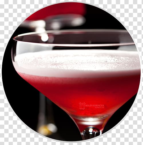 Wine cocktail Rose Hibiscus tea Martini, rose transparent background PNG clipart