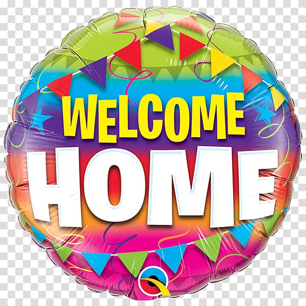 Mylar balloon Gas balloon Welcome Party, balloon transparent background PNG clipart