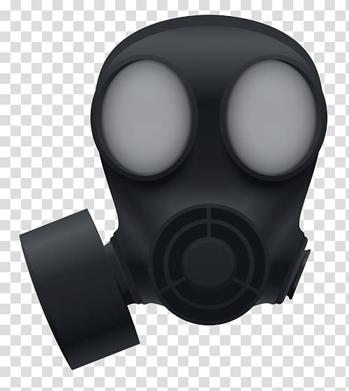 Gas mask transparent background PNG clipart