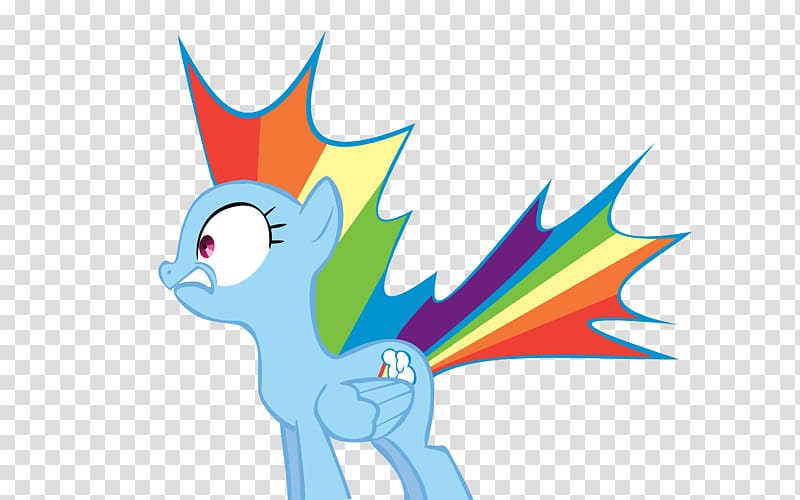 Rainbow Dash Digital art Horse, horse transparent background PNG clipart