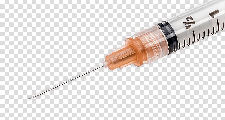 Hypodermic needle Safety syringe Injection Becton Dickinson, syringe transparent background PNG clipart