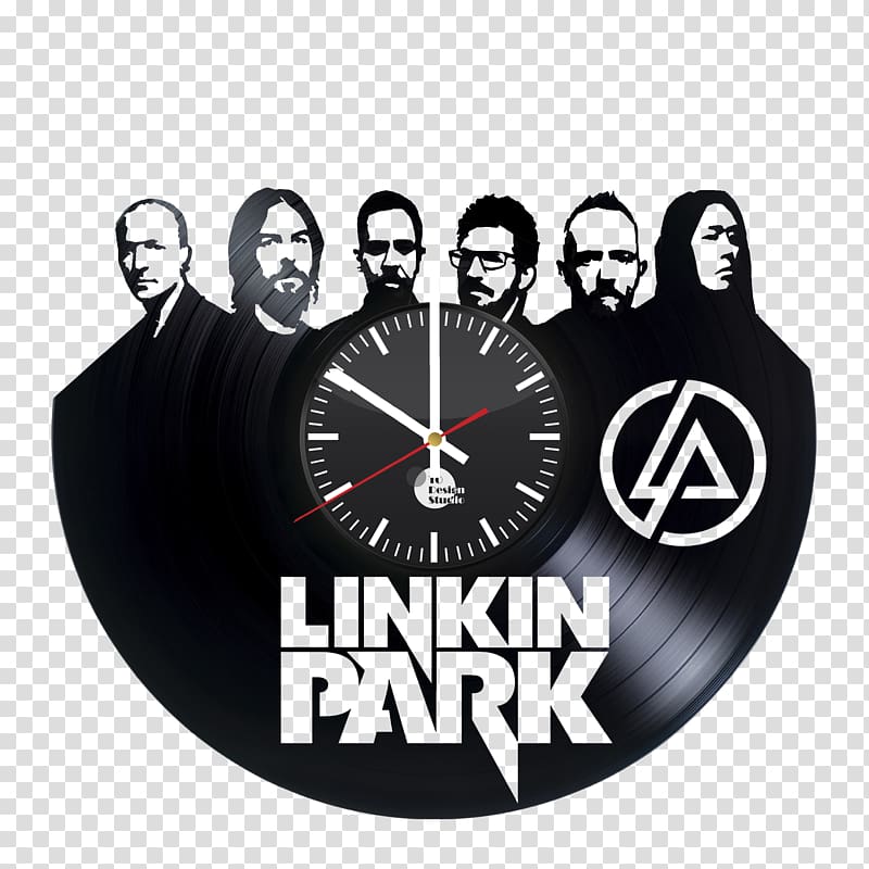 Linkin Park Phonograph record Wall decal Hybrid Theory Vinyl group, vinyl record transparent background PNG clipart