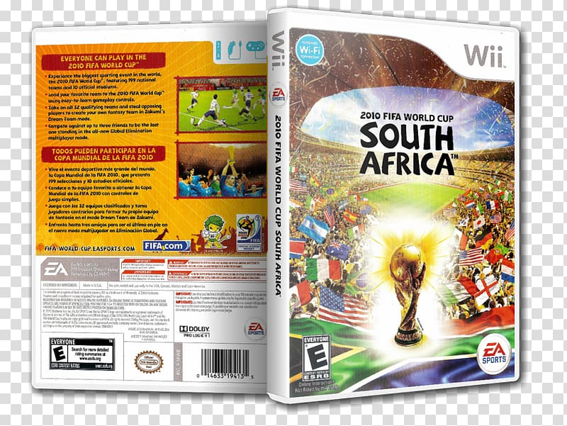 Xbox 360 2010 FIFA World Cup South Africa 2014 FIFA World Cup Brazil, football transparent background PNG clipart