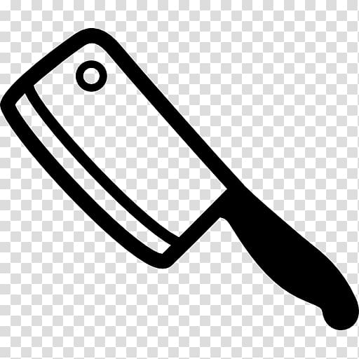 Butcher knife Cleaver, knife transparent background PNG clipart