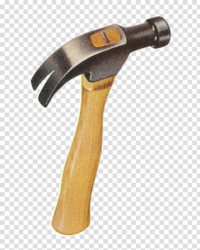 Hammer Nail Tool, Repair tool hammer transparent background PNG clipart