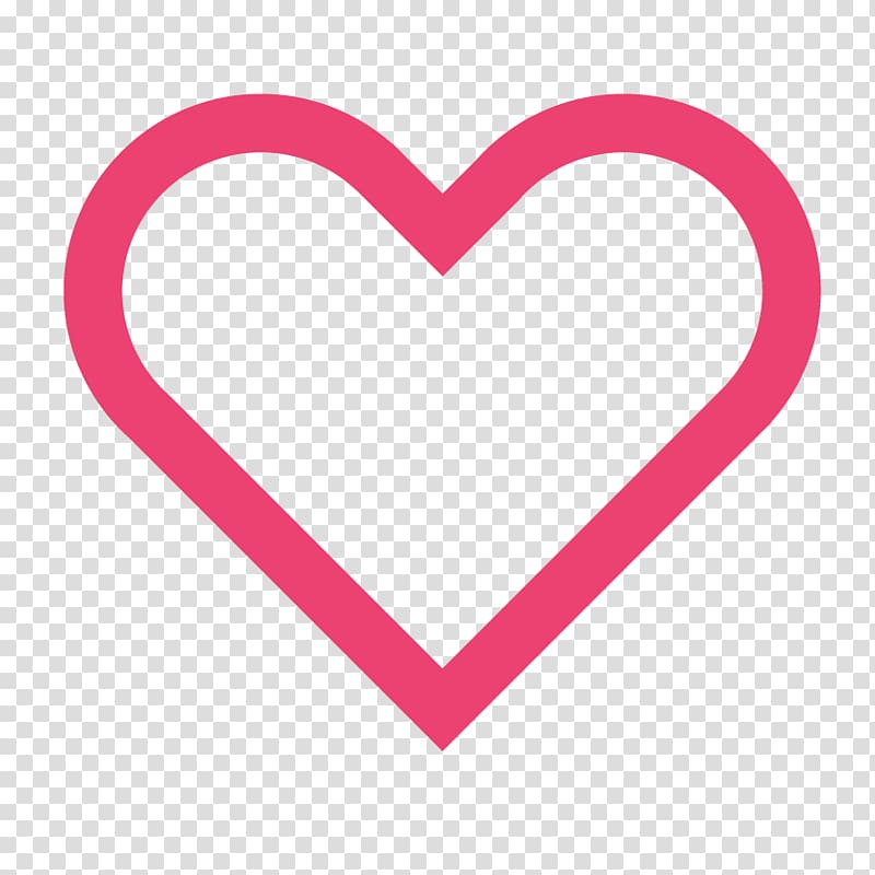 Digitalworx USB Heart, heart outline transparent background PNG clipart