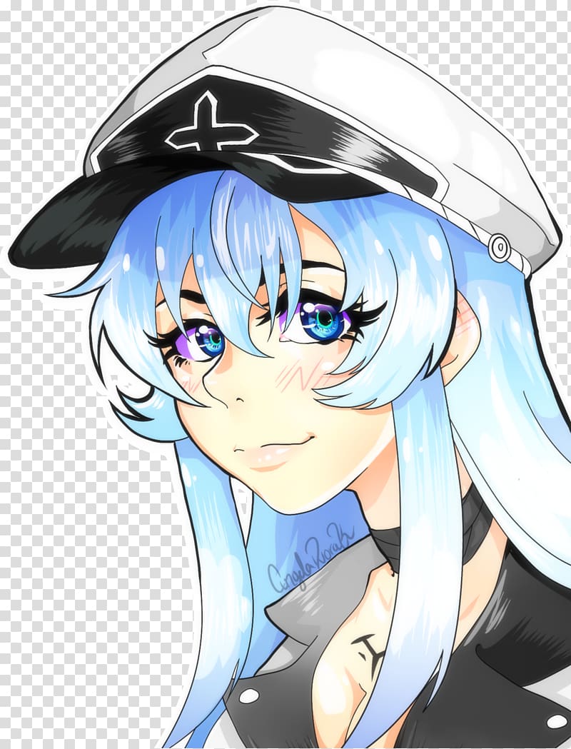 Drawing Line art, Esdeath transparent background PNG clipart