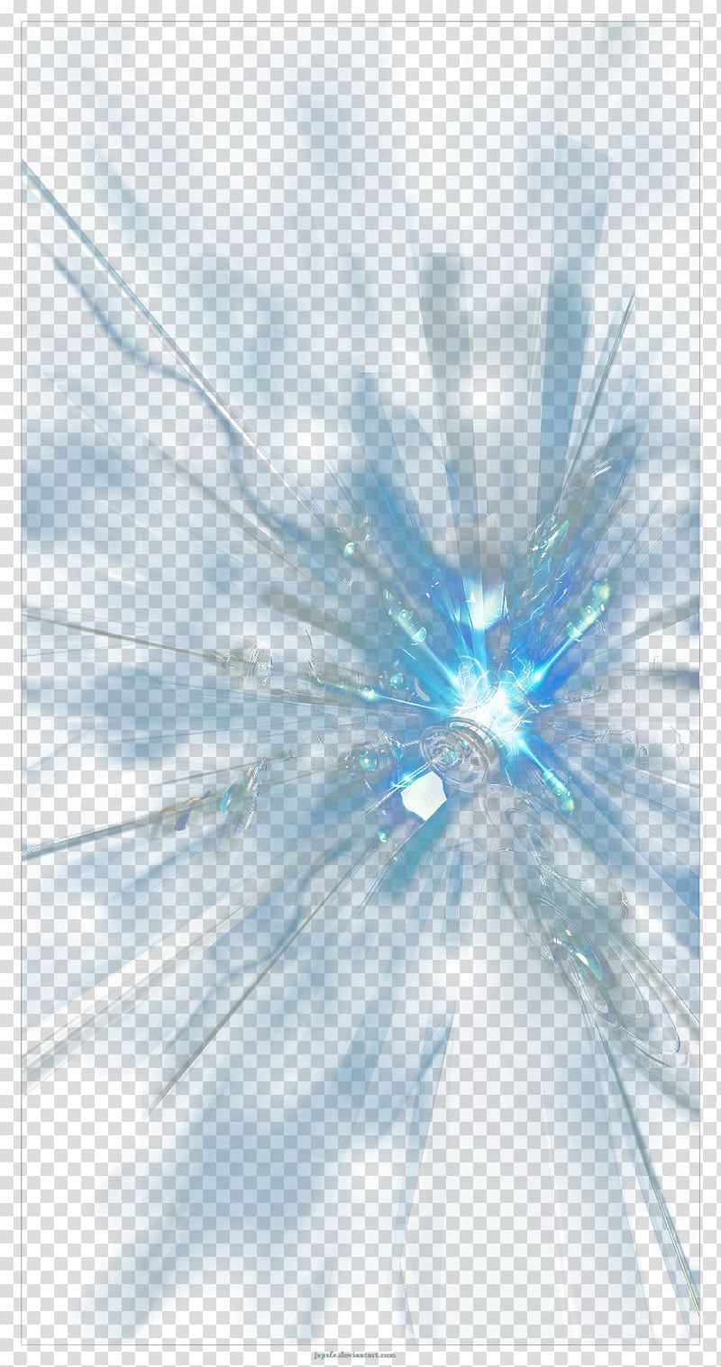 technology elements lighting effects,technological sense abstract blue light transparent background PNG clipart