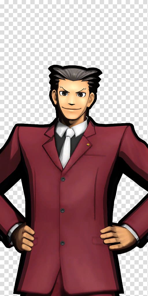 Ace Attorney Wiki - Ace Attorney Trials And Tribulations Edgeworth, HD Png  Download , Transparent Png Image - PNGitem