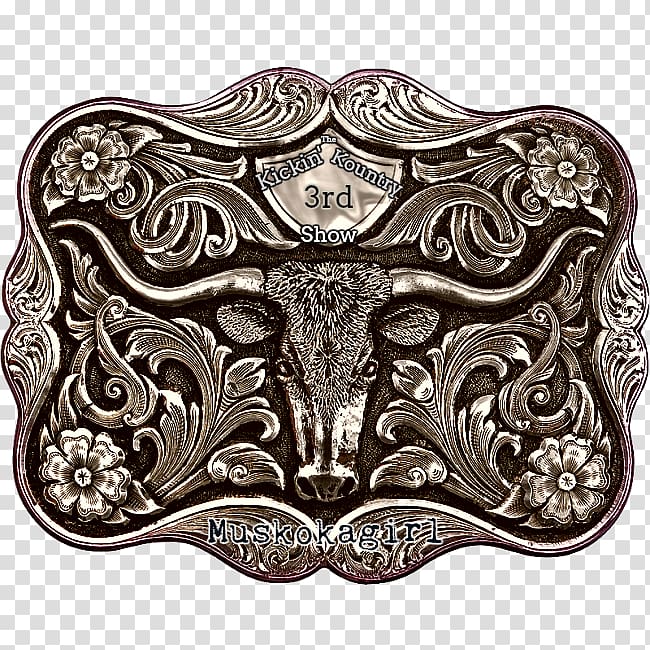 Belt Buckles Rodeo Cheyenne Frontier Days, black belt transparent background PNG clipart