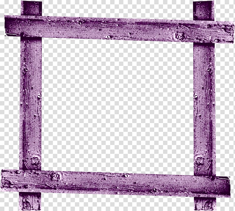 frame Wood Framing, Purple wood transparent background PNG clipart
