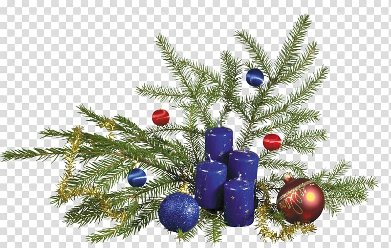 Christmas tree Christmas ornament Snegurochka Ded Moroz Christmas wafer, christmas tree transparent background PNG clipart